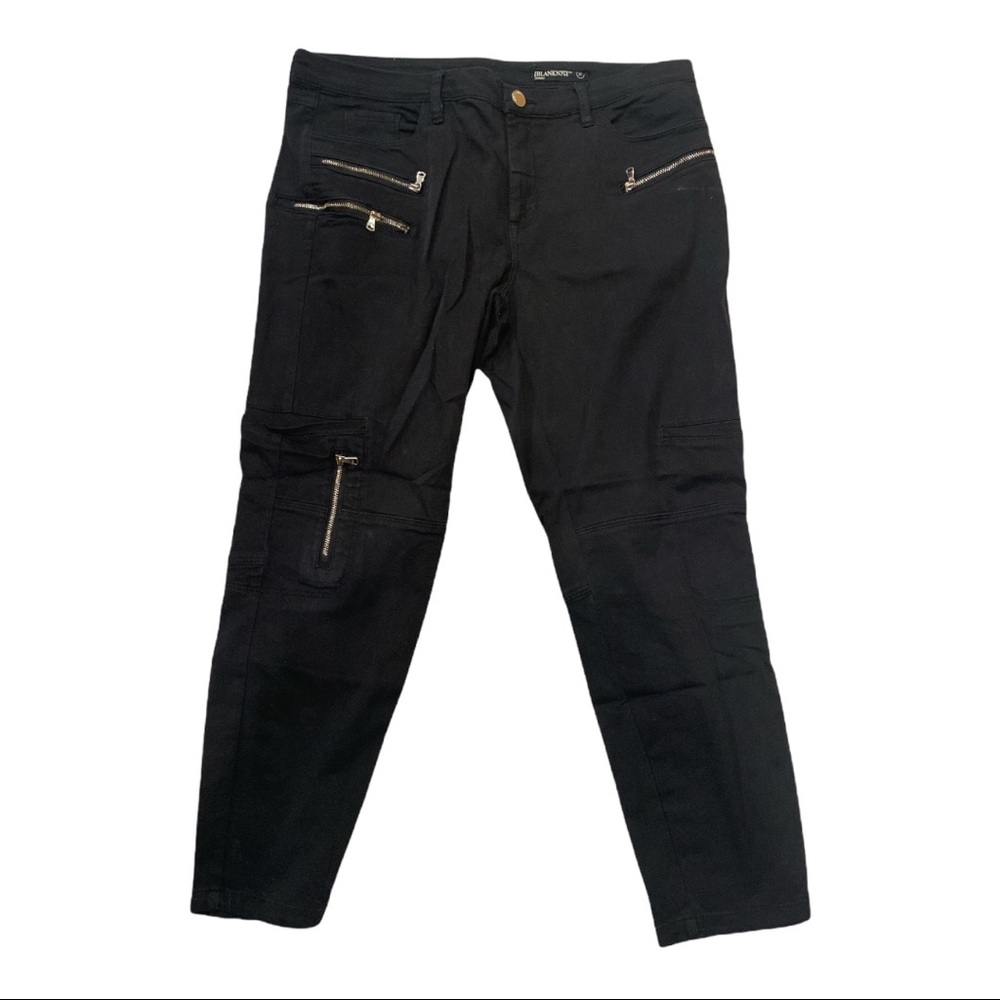 Black BLANKNYC Jeans with zippers